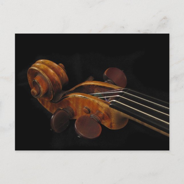 Postal Violin Scroll (Anverso)