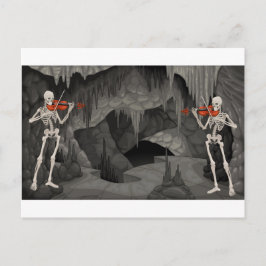 Postal violin skeleton