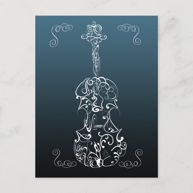 Postal Violin Srawl (Anverso)