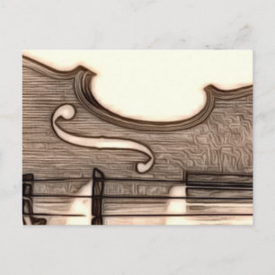 Postal ¿Violín, Viola, Cello?