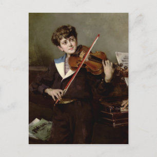 Postal Violinista