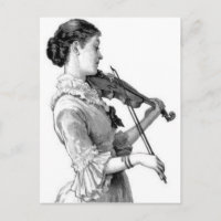 Violinista de época