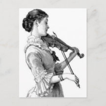 Violinista de época