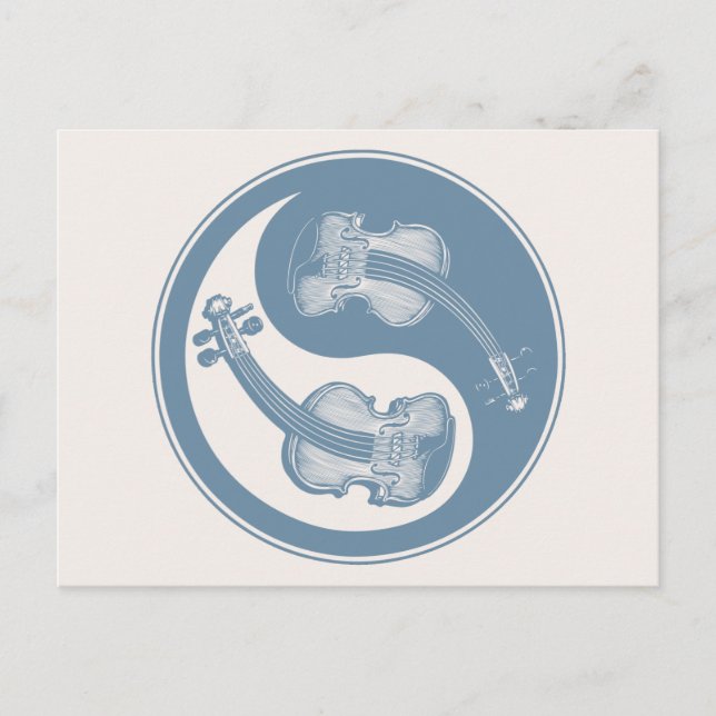 Postal Violyin-Yang (Anverso)