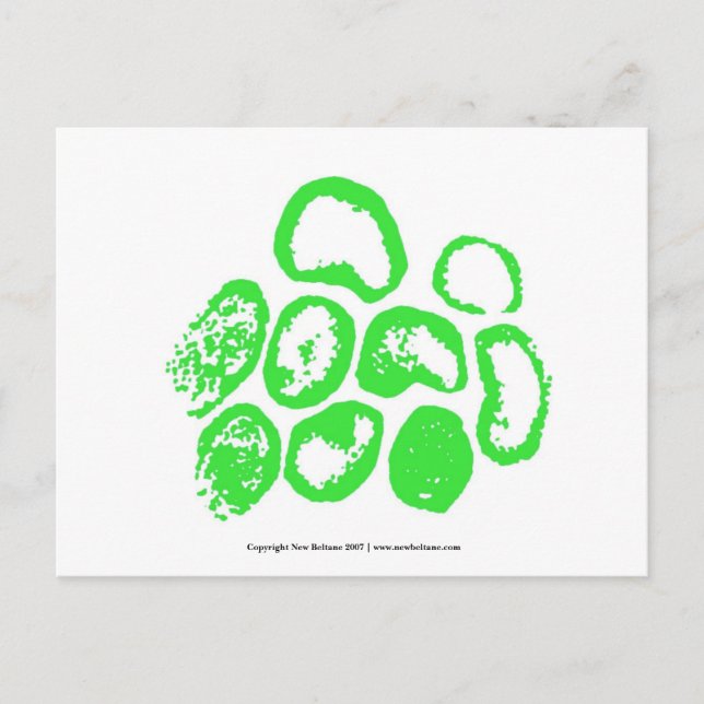 Postal Viral [Motif verde medio] (Anverso)