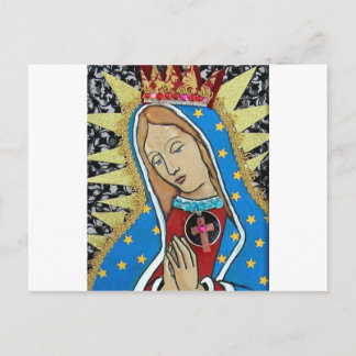 Postal Virgen de Guadalupe