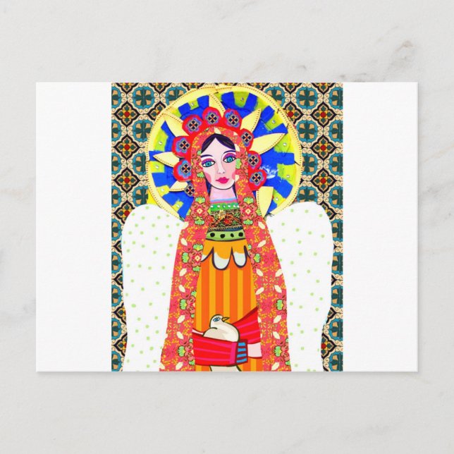 Postal Virgen de Guadalupe (Anverso)