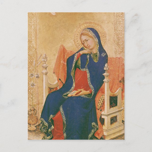 Postal Virgen de la Anunciación (Anverso)