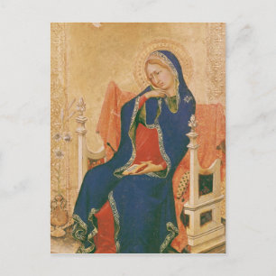 Postal Virgen de la Anunciación
