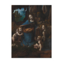 Virgen de las Rocas de Leonardo da Vinci