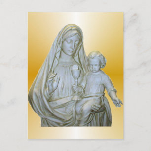Postal Virgen María