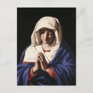 Postal Virgen María