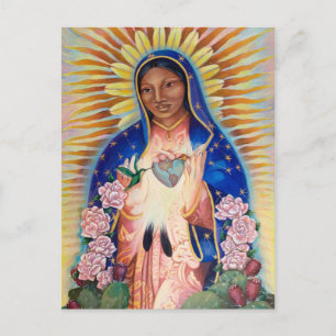 Postal Virgen María - Nuestra Señora De Guadalupe