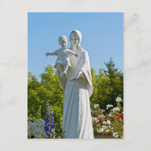 Postal Virgen María y Niño Jesús en Remagen