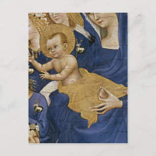 Postal Virgen y niño, c.1395-99
