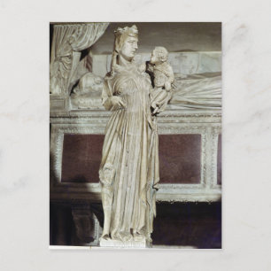 Postal Vírgenes y niños