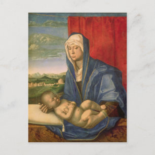 Postal Vírgenes y niños 3