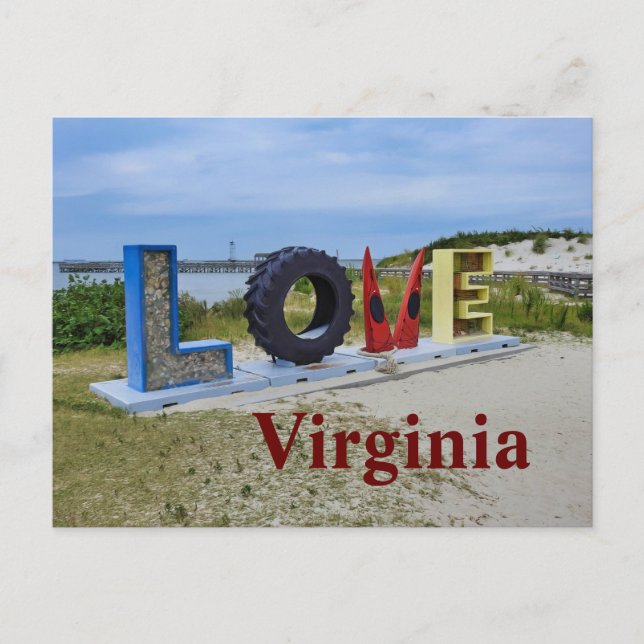 Postal Virginia (Anverso)