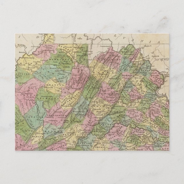 Postal Virginia (Anverso)