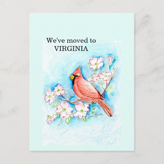 Postal Virginia (Anverso)