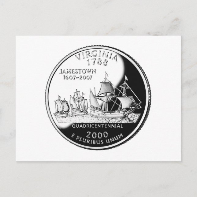 Postal Virginia (Anverso)