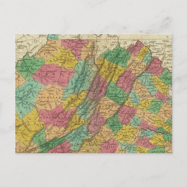 Postal Virginia 9 (Anverso)