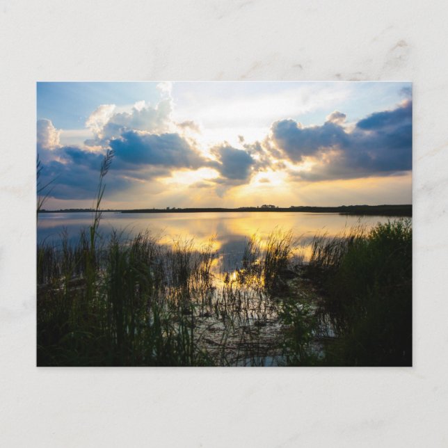 Postal Virginia Beach Sunset (Anverso)