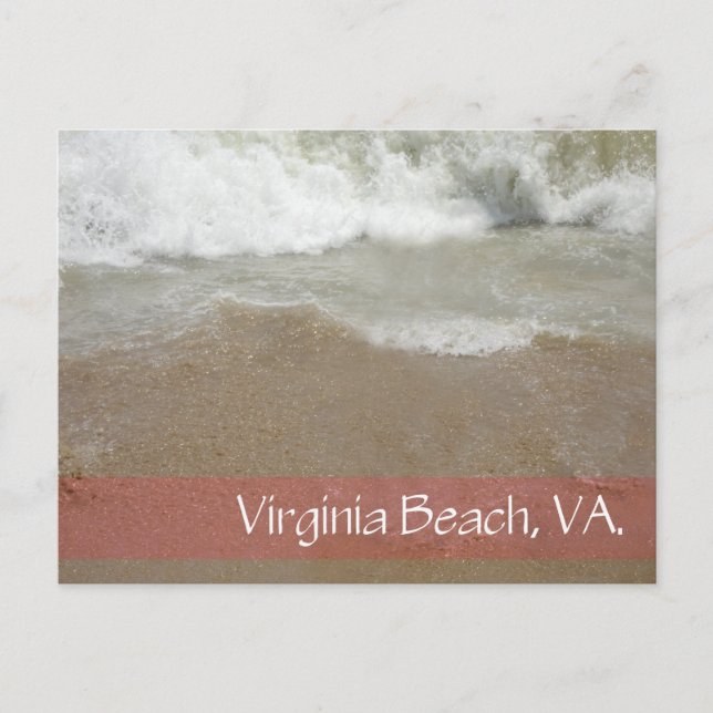 Postal Virginia Beach, VA. #11 Postcard (Anverso)
