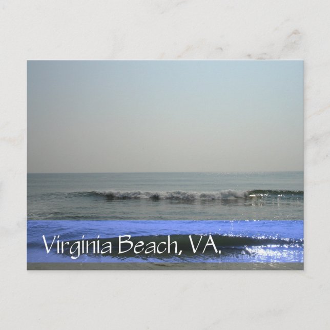 Postal Virginia Beach, VA #6 Postcard (Anverso)