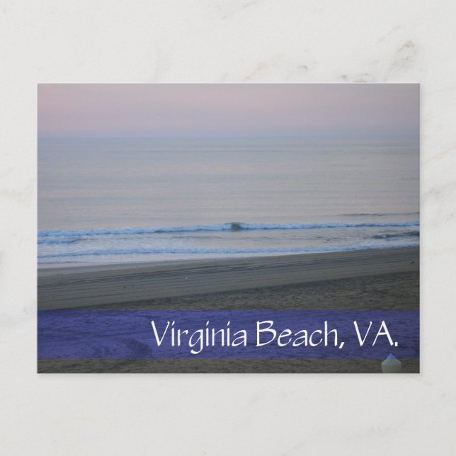 Postal Virginia Beach, VA #8 Postcard (Anverso)