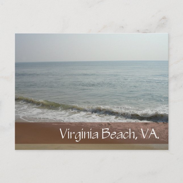 Postal Virginia Beach, VA. 9 Postcard (Anverso)