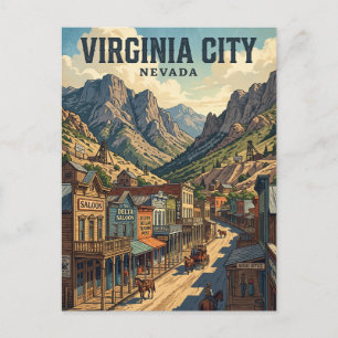 Postal Virginia City EE. UU.