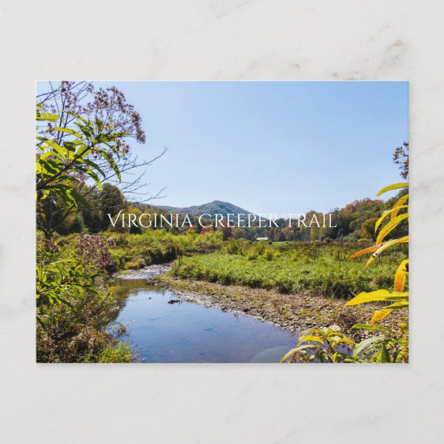 Postal Virginia Creeper Trail (Anverso)