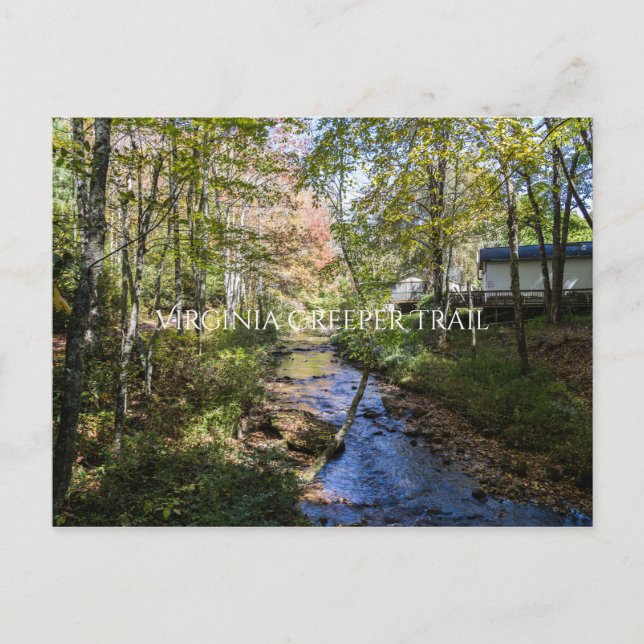 Postal Virginia Creeper Trail (Anverso)