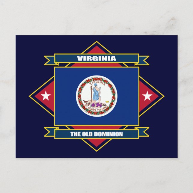 Postal Virginia Diamond (Anverso)