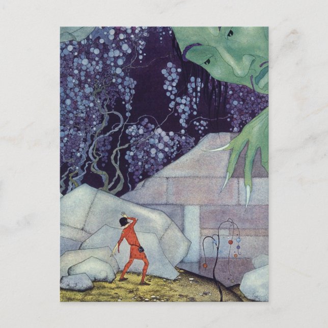 Postal Virginia Frances Sterrett French Fairy Tales (Anverso)