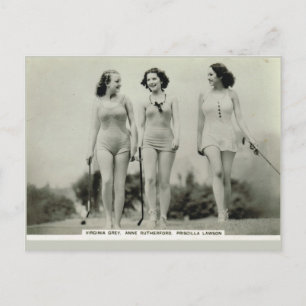 Postal Virginia Gray, Anne Rutherford, Priscilla Lawson