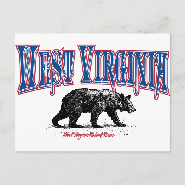 Postal Virginia Occidental (Anverso)