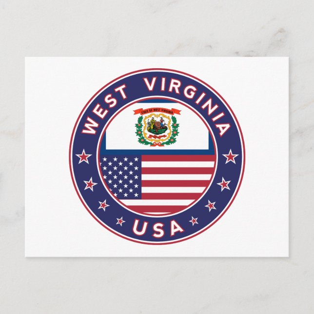 Postal Virginia Occidental (Anverso)