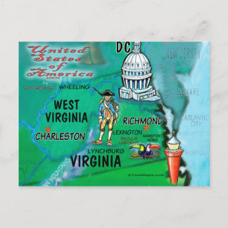Postal Virginia Occidental
