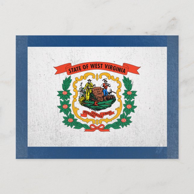 Postal Virginia Occidental (Anverso)
