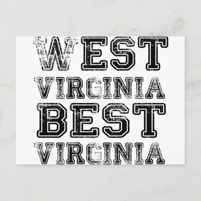 Postal Virginia Occidental Best Virginia (Anverso)
