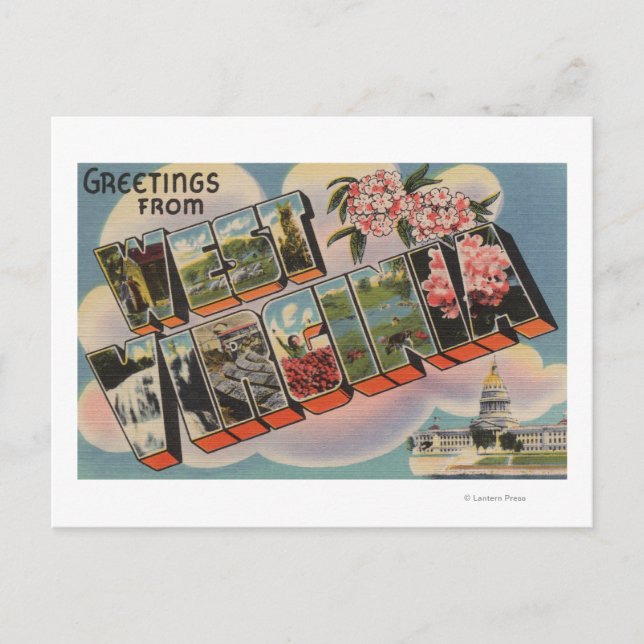 Postal Virginia Occidental (Edificio Capital) (Anverso)