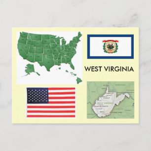 Postal Virginia Occidental, Estados Unidos