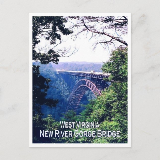 Postal Virginia Occidental - Estados Unidos - Mosaic (Anverso)