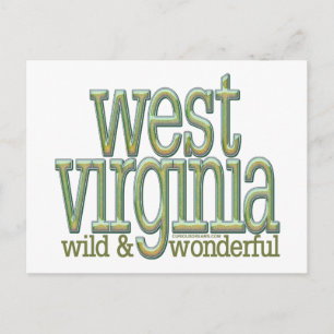 Postal Virginia Occidental, salvaje y maravilloso_8