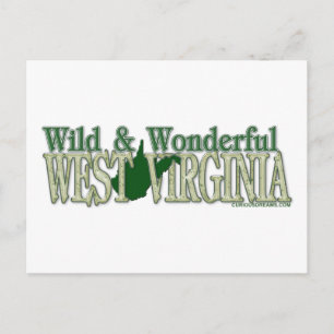 Postal Virginia Occidental salvaje y Wonderful_2