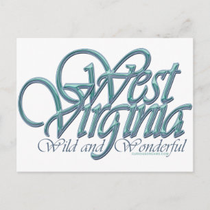 Postal Virginia Occidental silvestre y maravilloso_4