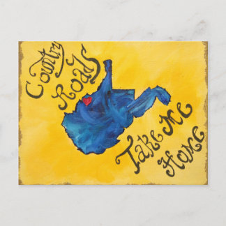 Postal Virginia Occidental tiene mi corazón