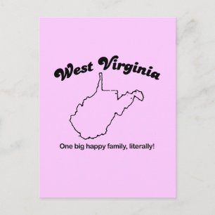 Postal Virginia Occidental - Una gran familia literalment